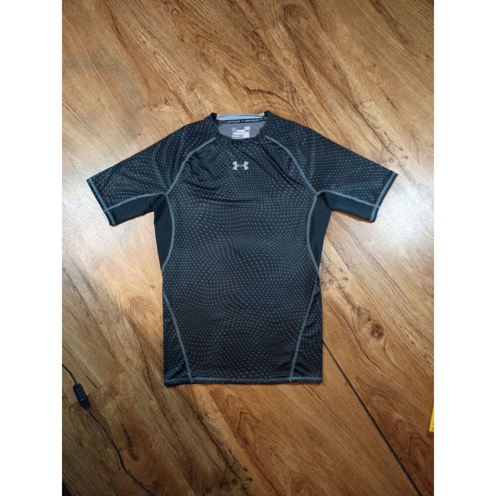 Under Armour HeatGear Compression Shirt Mens L Black